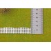 Забор штакетник фигурный h=15мм/ длина 300мм